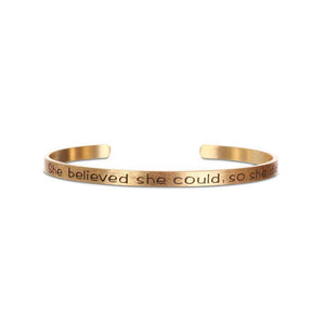 2 English Gold Bracelets + Free Matching Empowering Guided Meditations